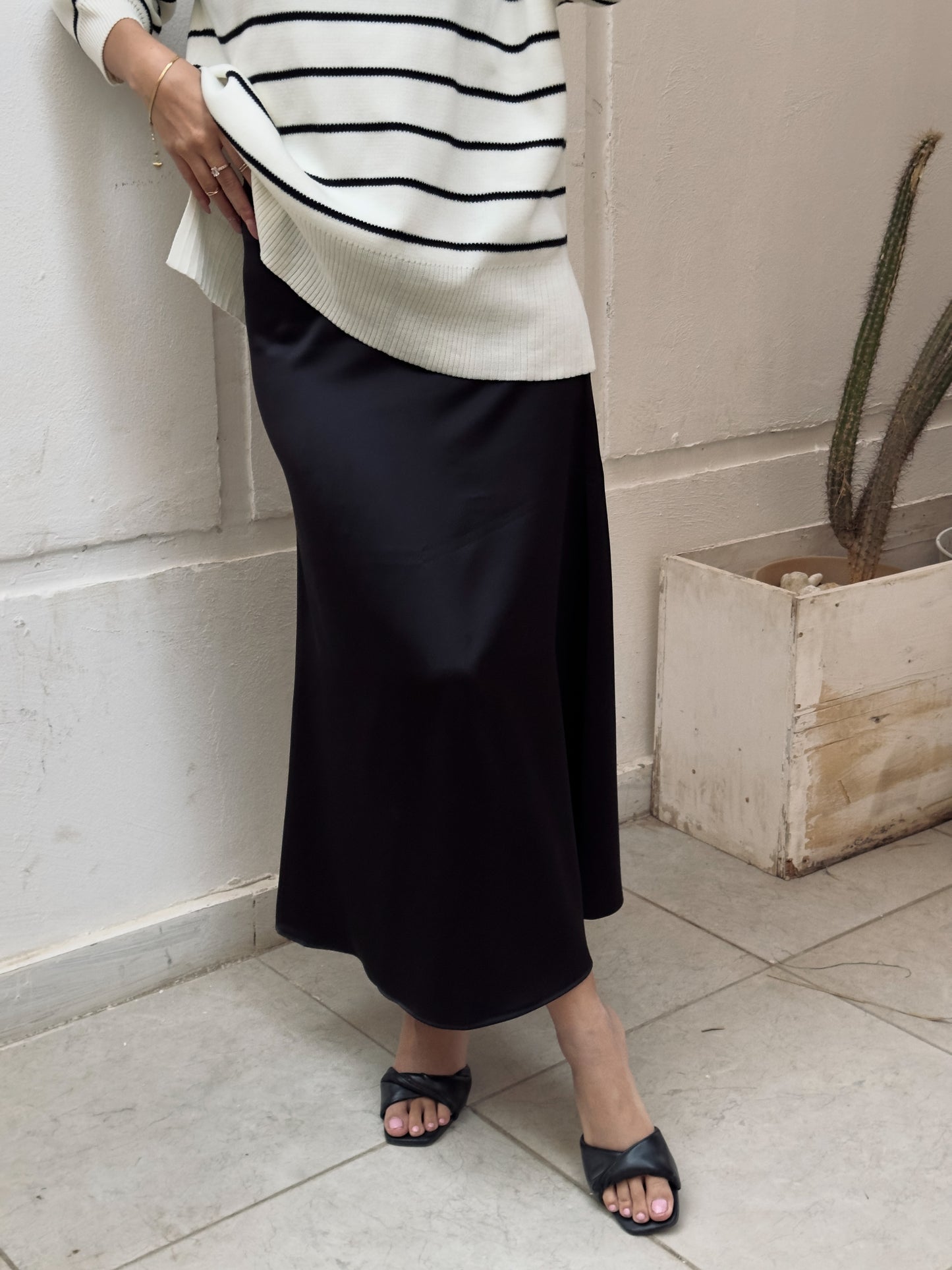 Silk skirt