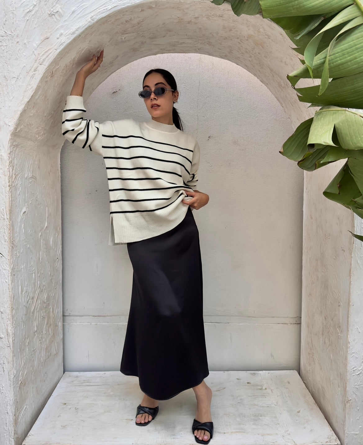 Silk skirt