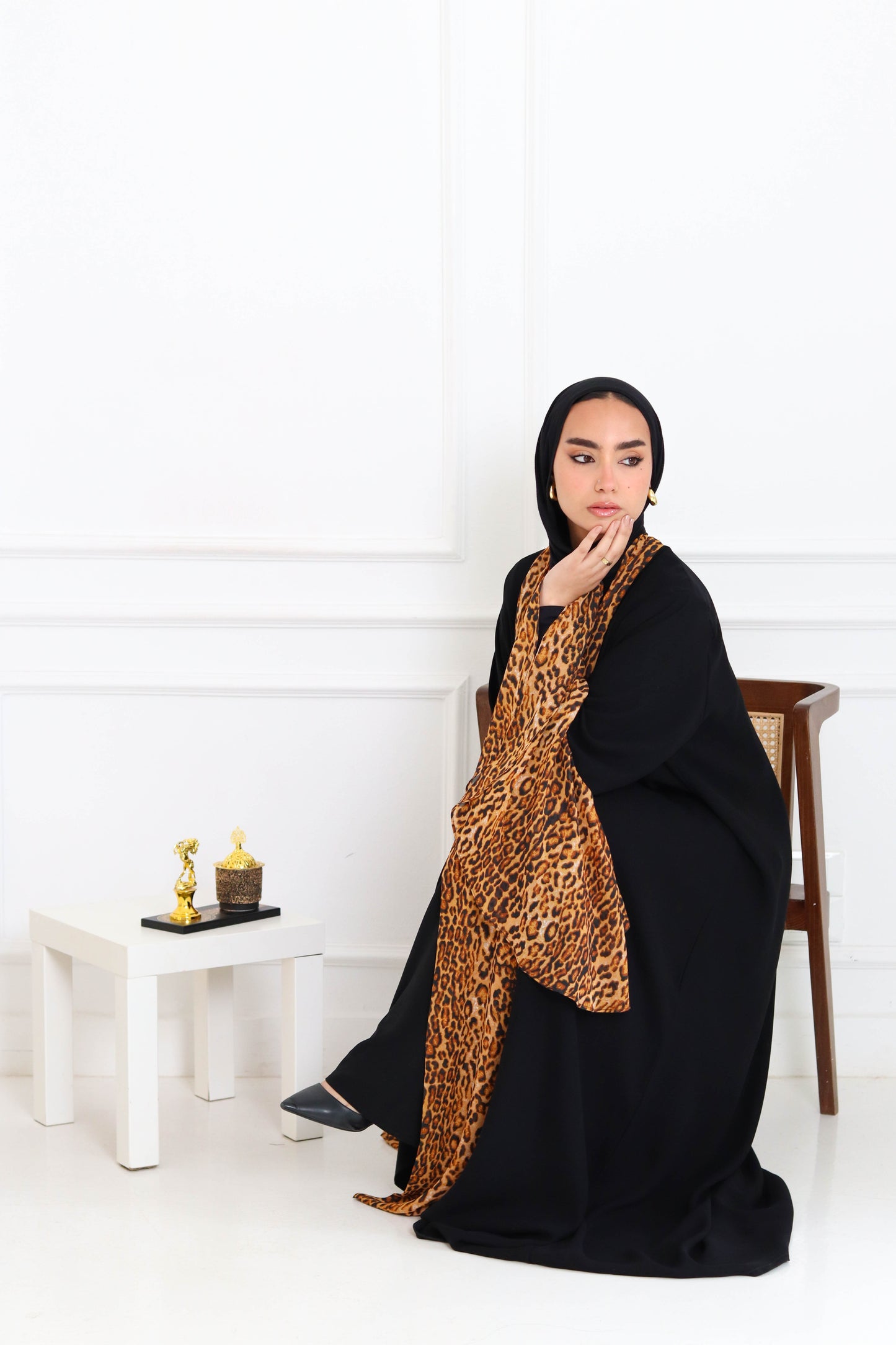 Leopard abaya