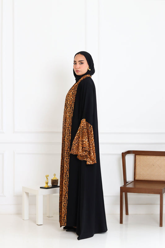 Leopard abaya