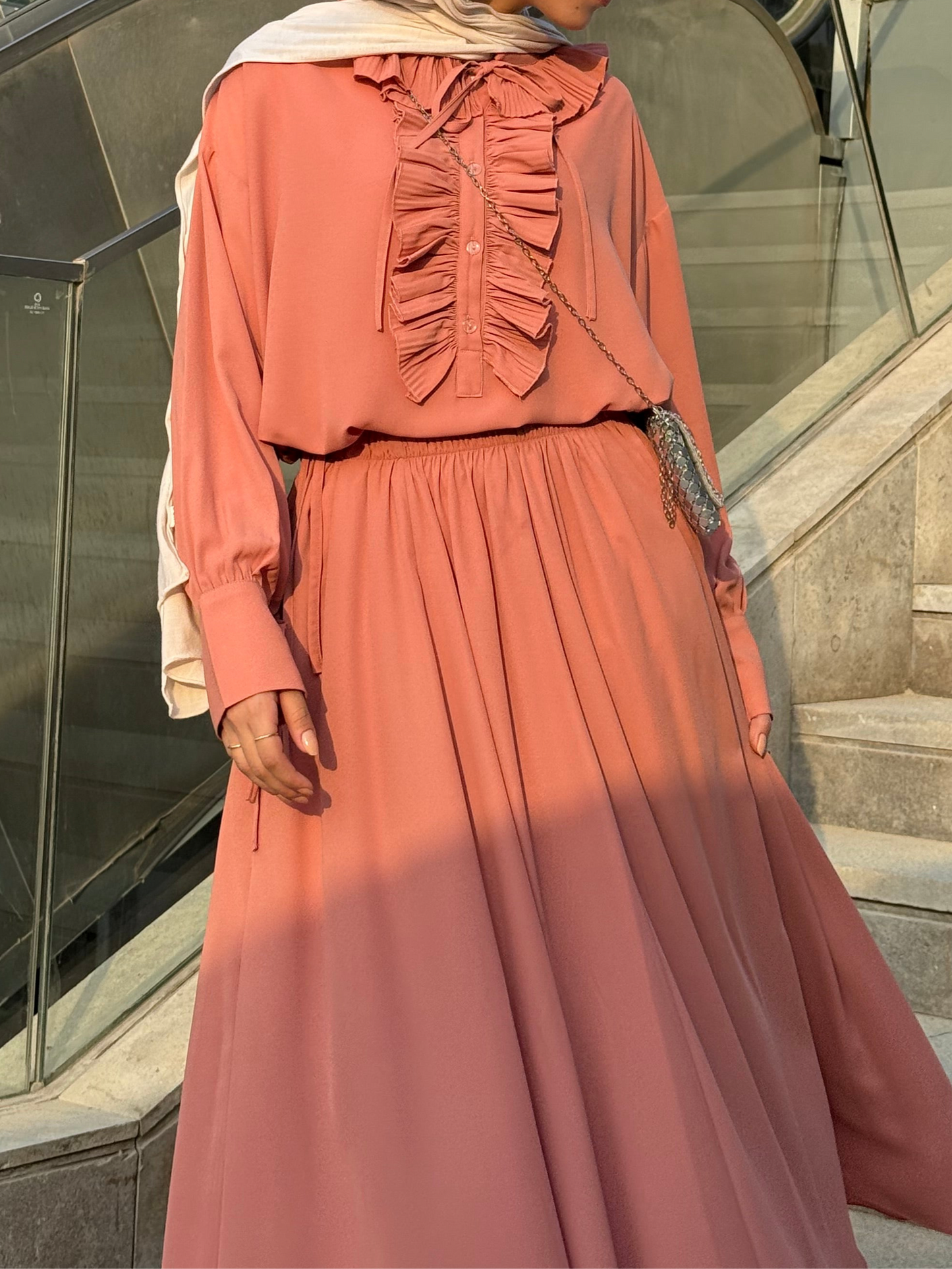 Luna chiffon set