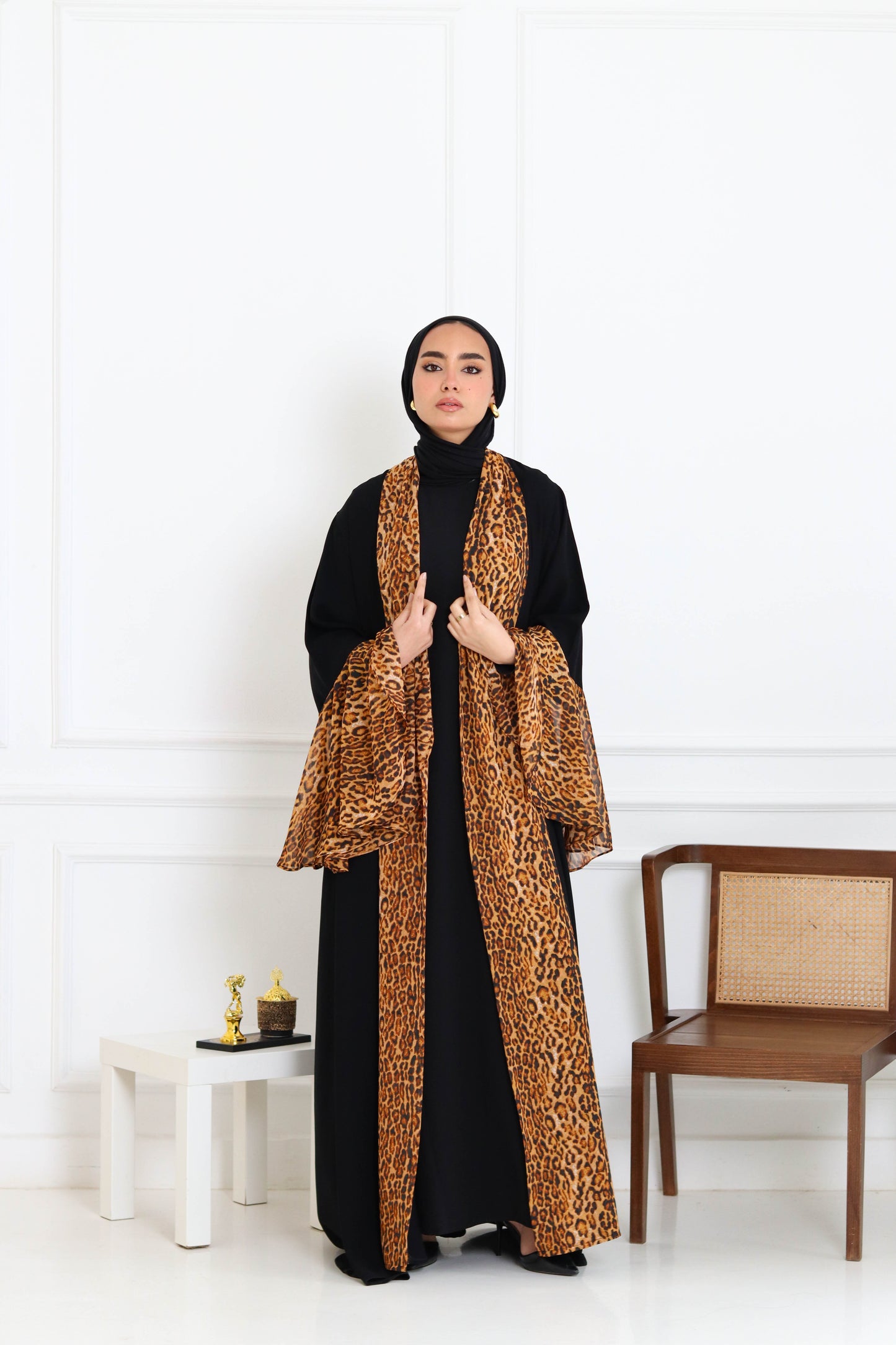 Leopard abaya