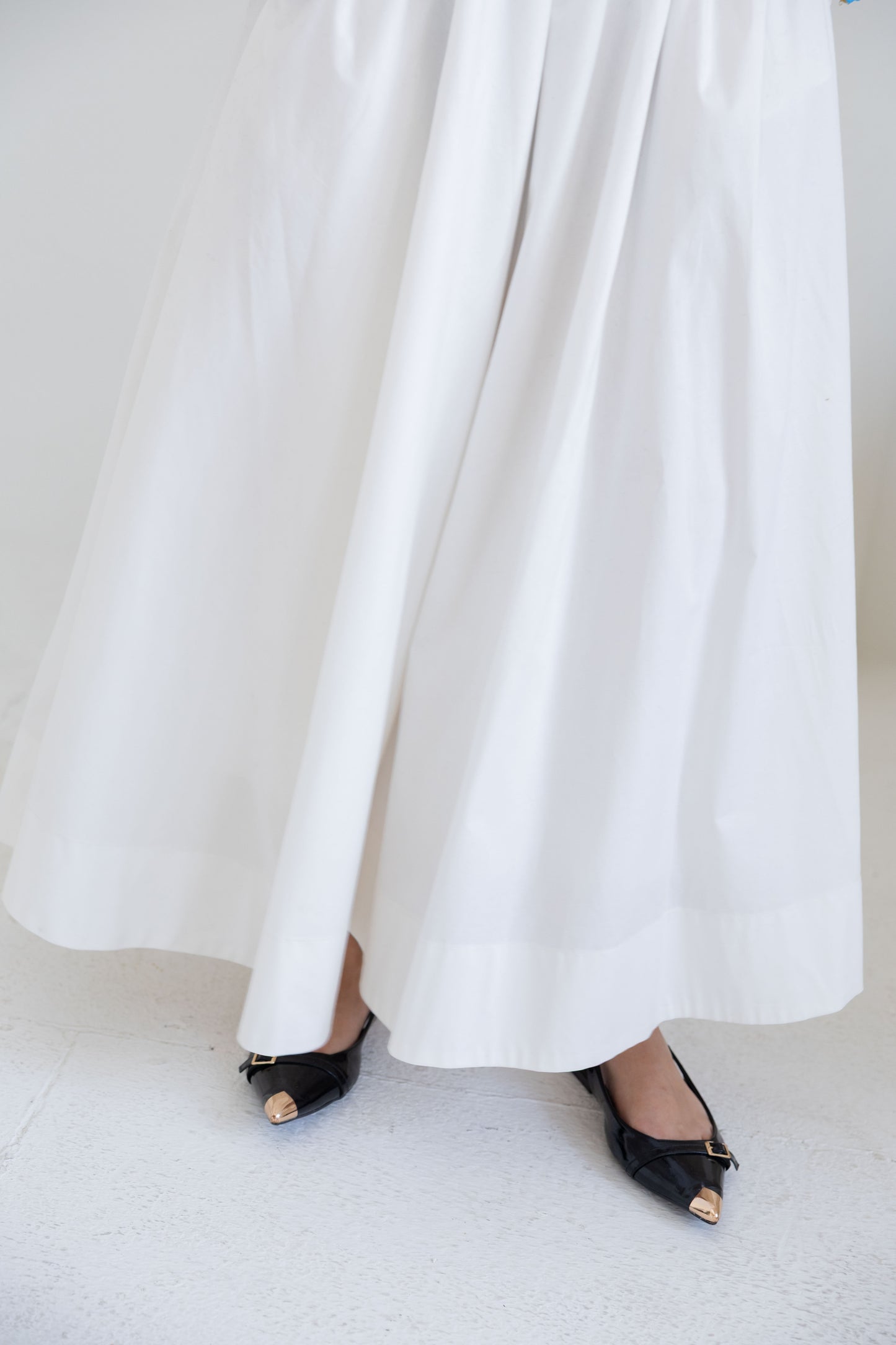 Poplin skirt