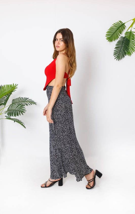 Polka dots skirt