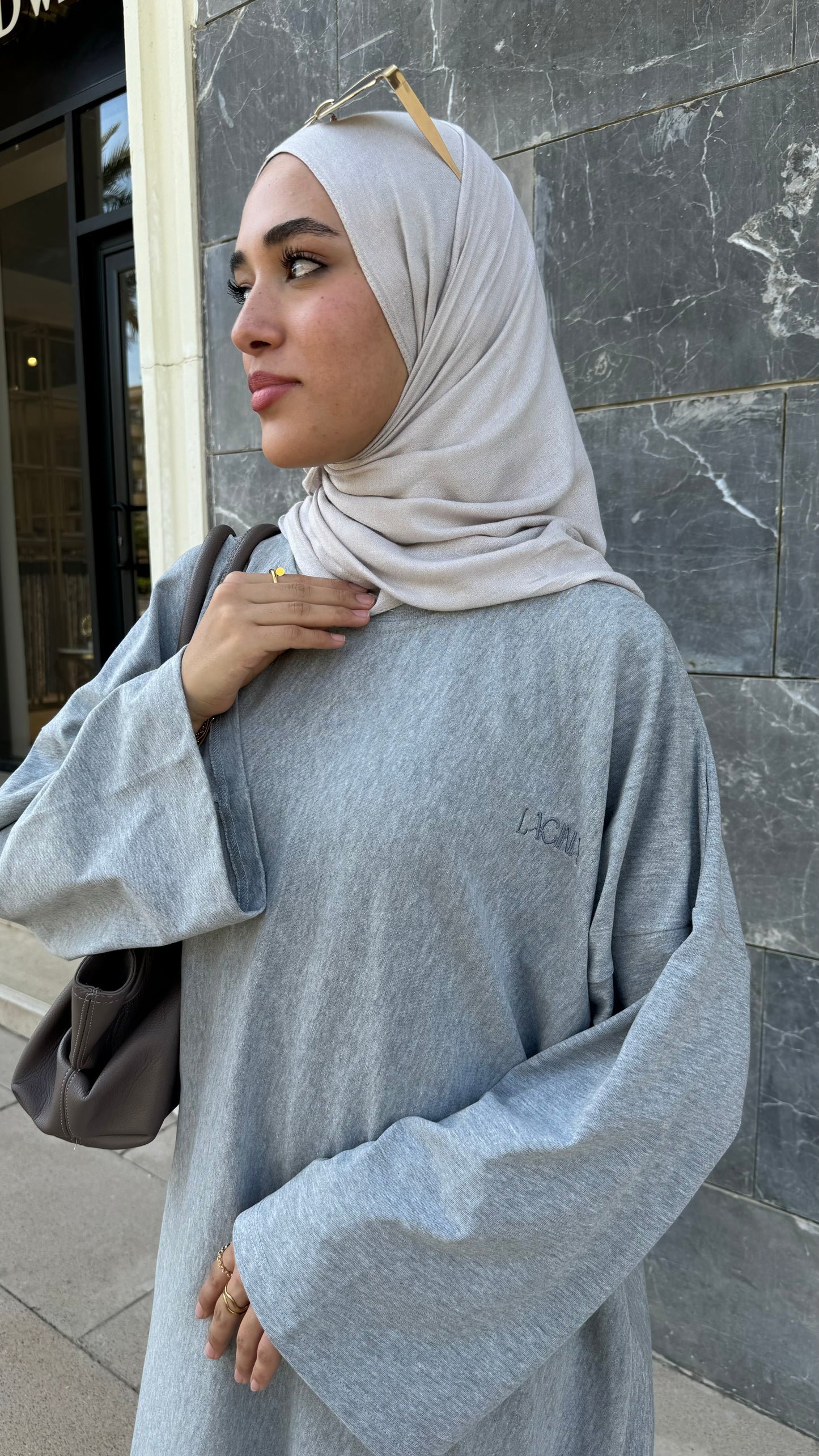 Cotton long T-shirt