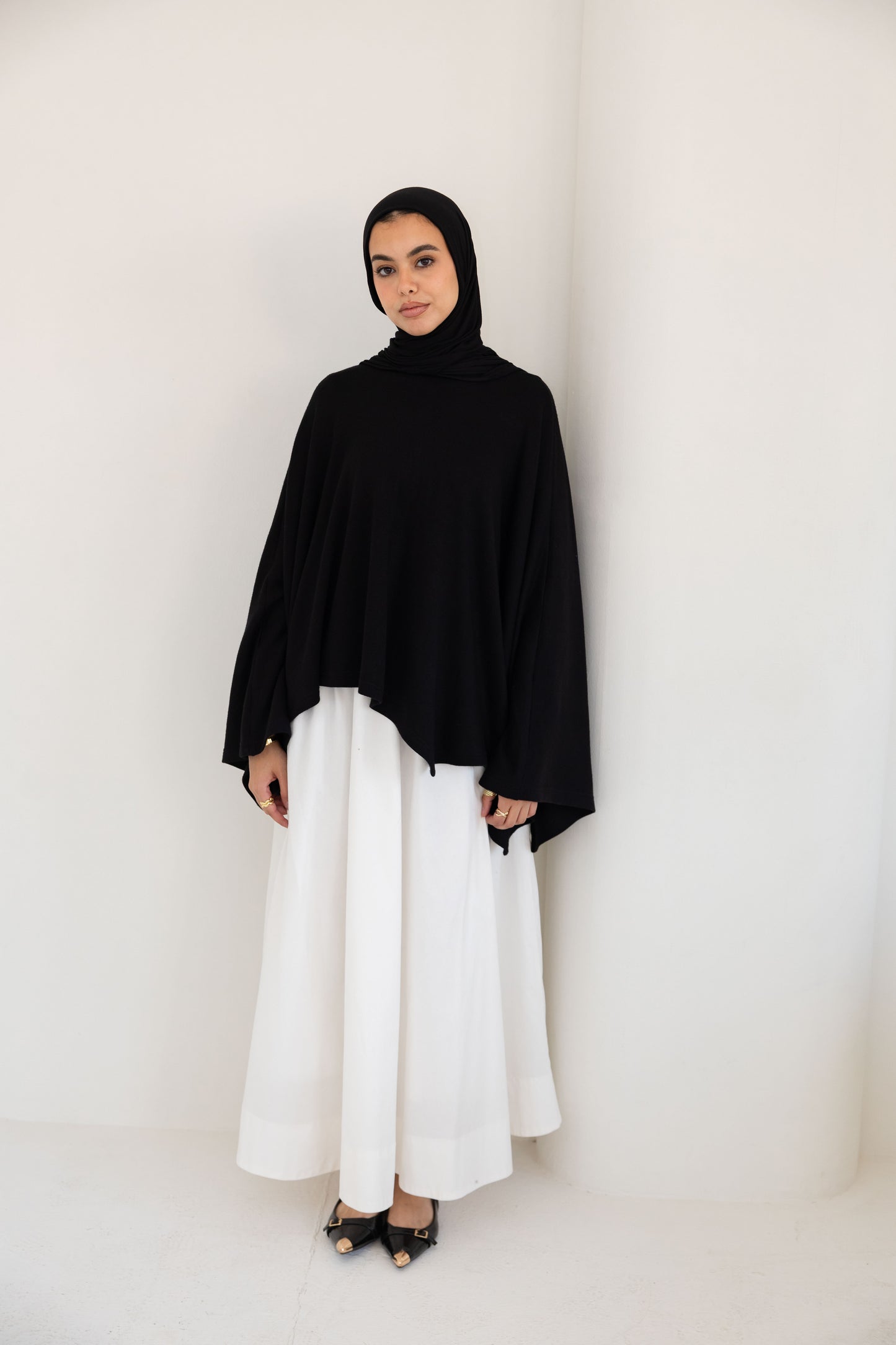 Poplin skirt
