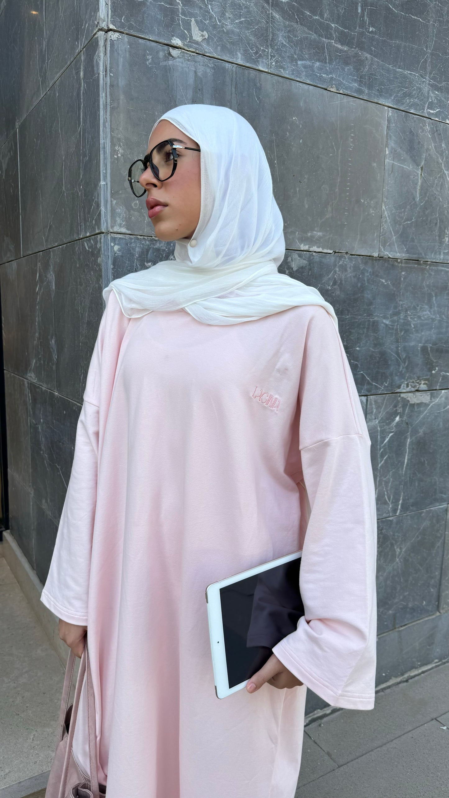 Cotton long T-shirt