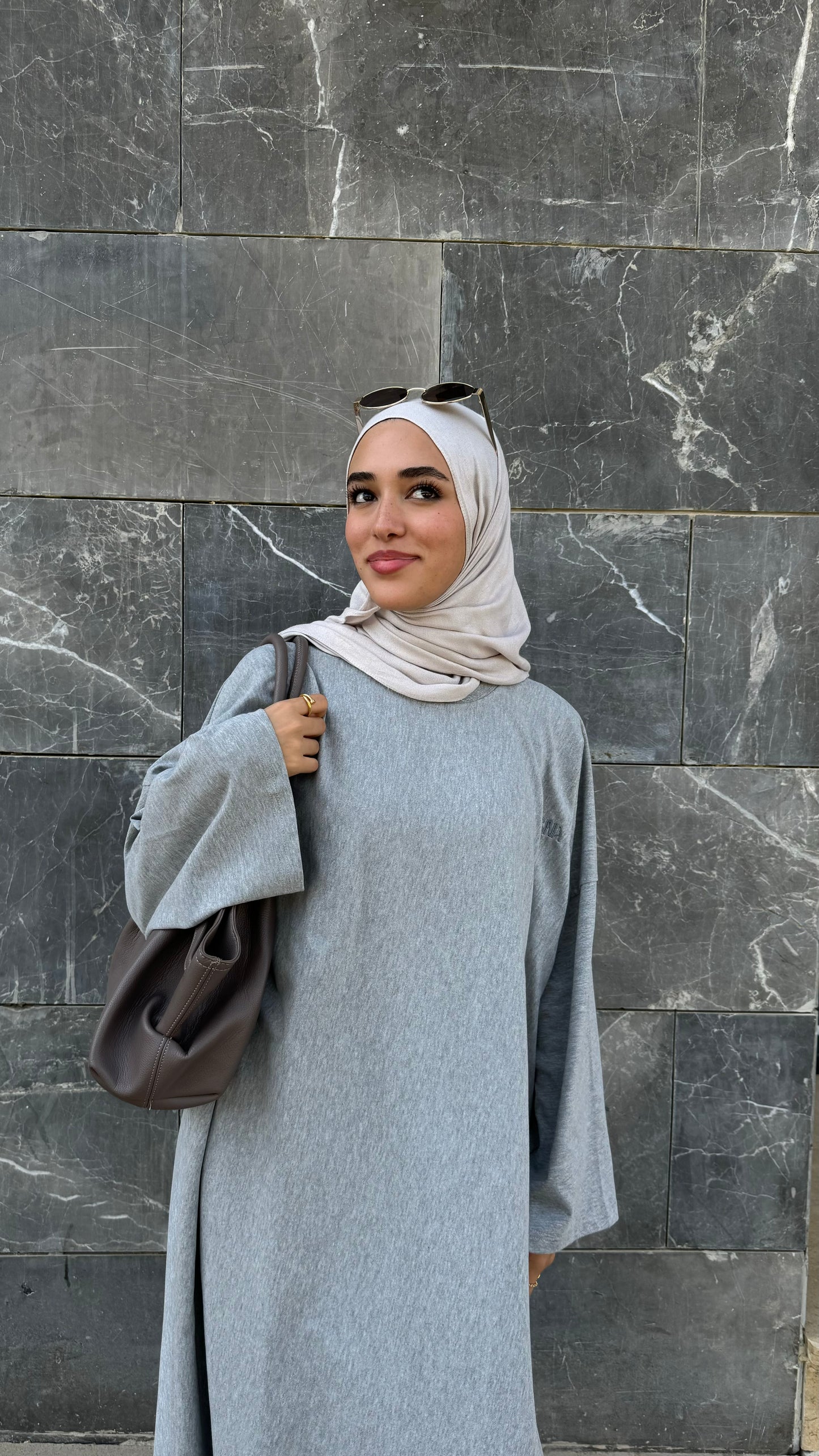Cotton long T-shirt