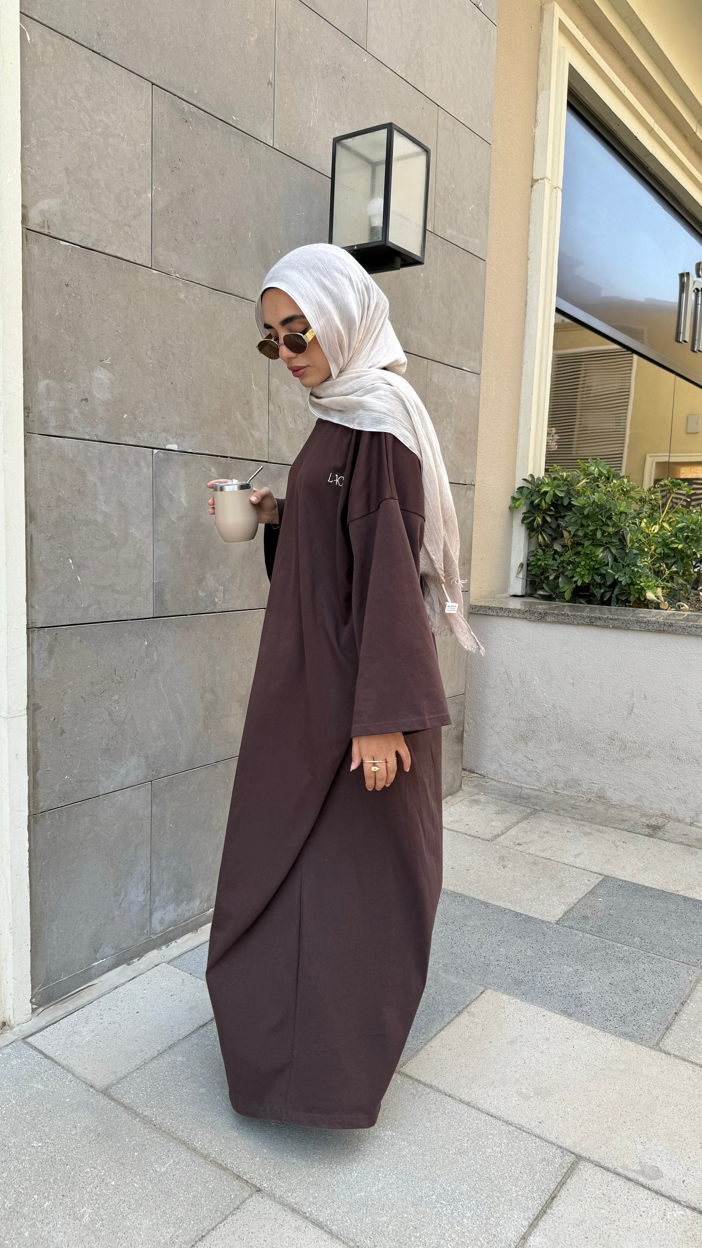 Cotton long T-shirt